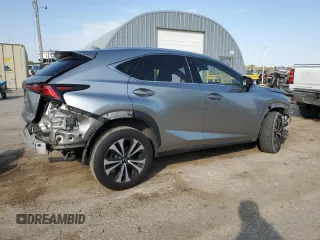 2020 Lexus NX with VIN JTJSARDZ8L5009844, listed as a Copart auction lot 76733124 with 60,139 mi miles and Salvage Title. Bid and sale history available at carsss.com. Image 3.