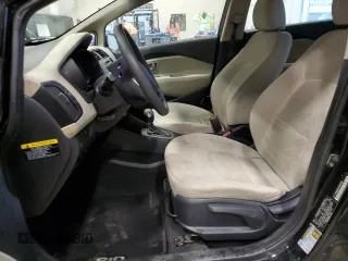 2012 Kia Rio LX with VIN KNADM5A36C6017394, listed as a Copart auction lot 54950815 with 121,300 mi miles and Clean Title. Bid and sale history available at DreamBid. Image 7.