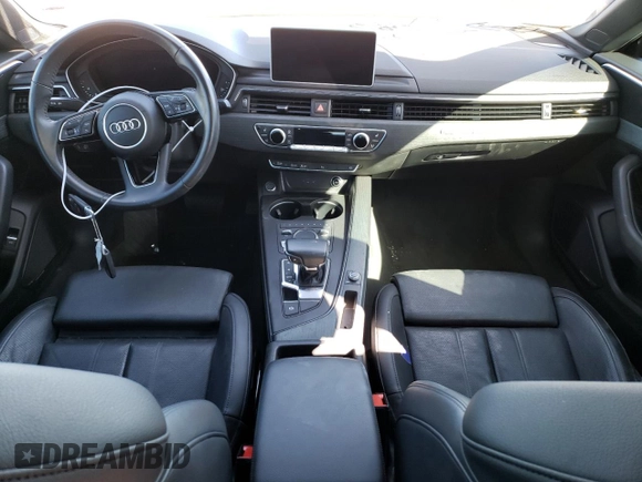 2018 Audi A5 Sportback Premium Plus with VIN WAUENCF53JA018058, listed as a Copart auction lot 38956113 with 42,339 mi miles. Bid and sale history available at carsss.com. Image 8.
