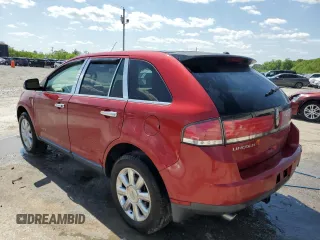 2007 Lincoln MKX with VIN 2LMDU88C47BJ34134, listed as a Copart auction lot 52240805 with 189,913 mi miles and Salvage Title. Bid and sale history available at carsss.com. Image 2.
