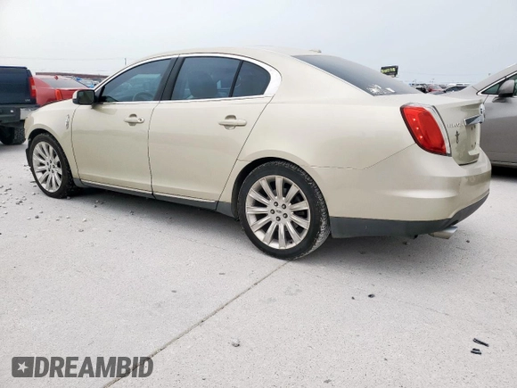 2010 Lincoln MKS with VIN 1LNHL9DR9AG607557, listed as a Copart auction lot 53779785 with 190,249 mi miles and Salvage Title. Bid and sale history available at DreamBid. Image 2.