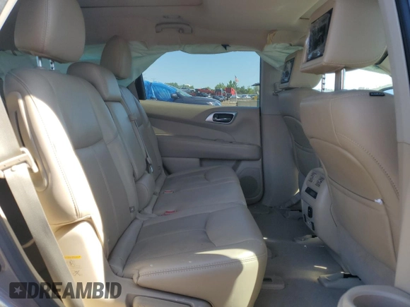 2014 Nissan Pathfinder Platinum with VIN 5N1AR2MM0EC708740, listed as a Copart auction lot 58331805 with Not provided miles and Salvage title. Bid and sale history available at DreamBid. Image 11.