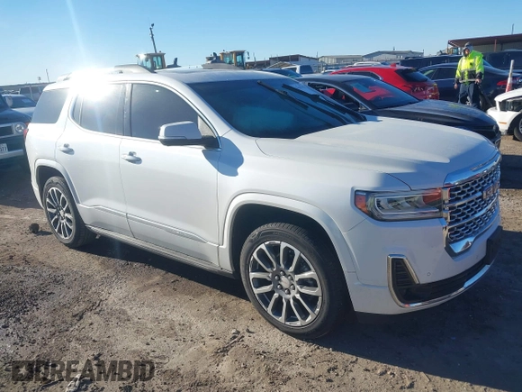 2021 GMC Acadia Denali с VIN 1GKKNXLS0MZ152043, выставлен на аукционе IAAI как лот 41069403 с пробегом 50 984 миль миль и . История ставок и продаж доступна на DreamBid. Изображение 1.