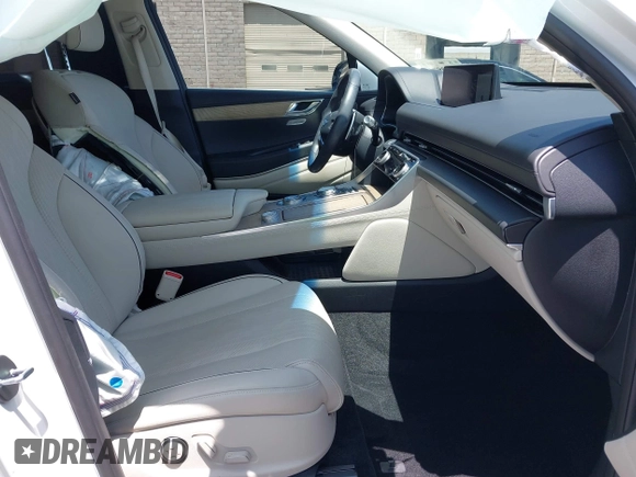 2023 Genesis GV80 with VIN KMUHBDSB8PU102875, listed as a IAAI auction lot 42370874 with 30,318 mi miles and . Bid and sale history available at DreamBid. Image 5.