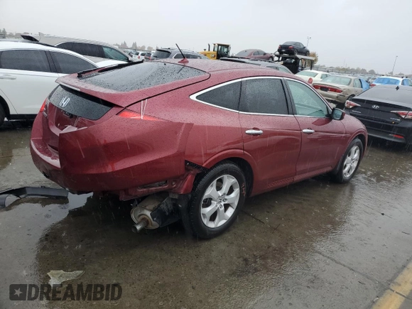 2010 Honda Accord Crosstour EX-L with VIN 5J6TF1H57AL011458, listed as a Copart auction lot 82027214 with 76,733 mi miles and Salvage Title. Bid and sale history available at carsss.com. Image 3.