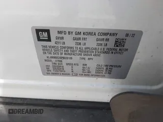 2023 Buick Encore GX Preferred с VIN KL4MMBS26PB026109, выставлен на аукционе IAAI как лот 42074501 с пробегом 55 596 миль миль и . История ставок и продаж доступна на DreamBid. Изображение 9.