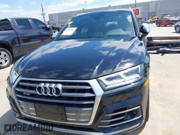 2020 Audi SQ5 Premium Plus with VIN WA1B4AFY0L2059116, listed as a IAAI auction lot 42009082 with 103,896 mi miles. Bid and sale history available at carsss.com. Image 13.
