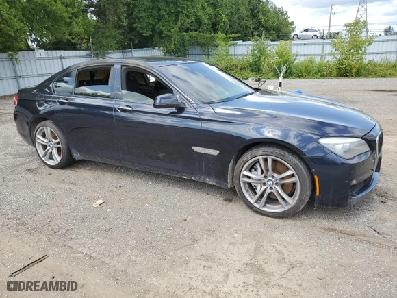 2012 BMW 7 Series 750i xDrive with VIN WBAKC6C5XCC396643, listed as a Copart auction lot 67945534 with 0 mi miles and Clean Title. Bid and sale history available at carsss.com. Image 4.