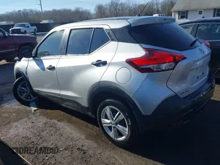 2020 Nissan Kicks S with VIN 3N1CP5BV8LL534047, listed as a IAAI auction lot 41155052 with 67,046 mi miles and . Bid and sale history available at carsss.com. Image 3.