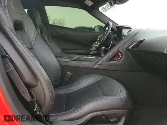 2015 Chevrolet Corvette 1LT with VIN 1G1YA2D74F5117037, listed as a Copart auction lot 49231505 with 50,488 mi miles and Salvage title. Bid and sale history available at DreamBid. Image 10.