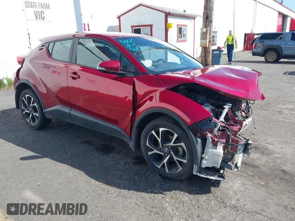 2018 Toyota C-HR XLE z VIN NMTKHMBX9JR023325, wystawiony jako IAAI lot #41926223 z przebiegiem 62 580 mil mil oraz . Historia ofert i sprzedaży dostępna na DreamBid. Obrazek 1.
