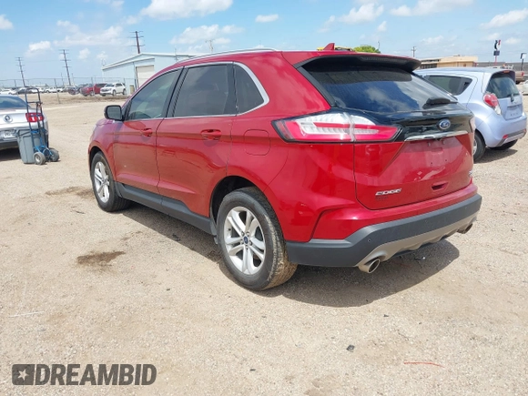 2020 Ford Edge SEL z VIN 2FMPK3J96LBA10912, wystawiony jako IAAI lot #42144667 z przebiegiem 88 722 mil mil oraz . Historia ofert i sprzedaży dostępna na DreamBid. Obrazek 3.