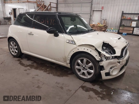 2010 MINI Hardtop S with VIN WMWMF7C50ATZ71884, listed as a IAAI auction lot 41731490 with 55,864 mi miles and . Bid and sale history available at DreamBid. Image 1.