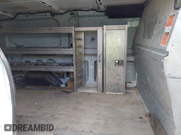2015 Ford Transit Cargo with VIN 1FTNE1ZM0FKB08313, listed as a IAAI auction lot 42611938 with 335,409 mi miles and . Bid and sale history available at DreamBid. Image 8.
