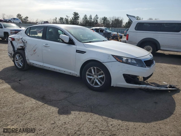 2012 Kia Optima LX with VIN 5XXGM4A74CG028537, listed as a Copart auction lot 51565835 with 0 mi miles and Salvage Title. Bid and sale history available at carsss.com. Image 4.