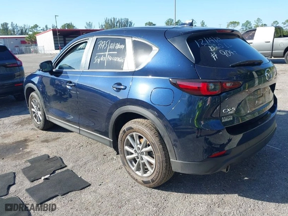 2022 Mazda CX-5 2.5 S Carbon Edition with VIN JM3KFBCM7N0619047, listed as a IAAI auction lot 41247709 with NaN miles. Bid and sale history available at carsss.com. Image 3.