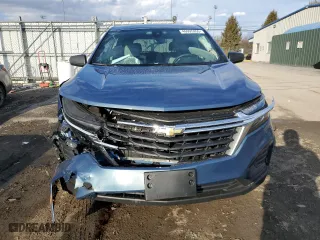 2024 Chevrolet Equinox LS with VIN 3GNAXHEG0RL337876, listed as a Copart auction lot 46995955 with 8,077 mi miles and Salvage Title. Bid and sale history available at carsss.com. Image 5.