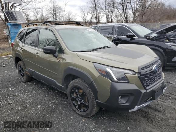 2024 Subaru Forester Wilderness with VIN JF2SKAJCXRH425338, listed as a Copart auction lot 49485195 with 26,530 mi miles and Salvage Title. Bid and sale history available at carsss.com. Image 4.