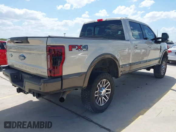 2017 Ford F-250 Lariat with VIN 1FT7W2B60HED84497, listed as a IAAI auction lot 42412777 with 98,934 mi miles and . Bid and sale history available at DreamBid. Image 4.