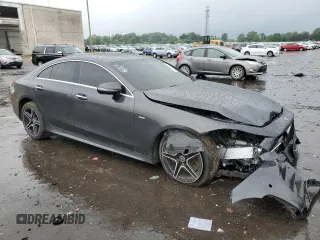 2019 Mercedes-Benz CLS with VIN WDD2J5KB2KA006855, listed as a Copart auction lot 54843484 with 70,323 mi miles and Salvage Title. Bid and sale history available at carsss.com. Image 4.