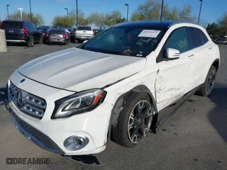 2019 Mercedes-Benz GLA with VIN WDCTG4EB4KU017657, listed as a IAAI auction lot 41354313 with 68,006 mi miles. Bid and sale history available at carsss.com. Image 2.