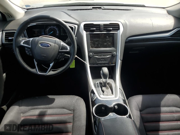 2015 Ford Fusion SE with VIN 3FA6P0H73FR159164, listed as a Copart auction lot 55291635 with 90,589 mi miles and Salvage title. Bid and sale history available at DreamBid. Image 8.