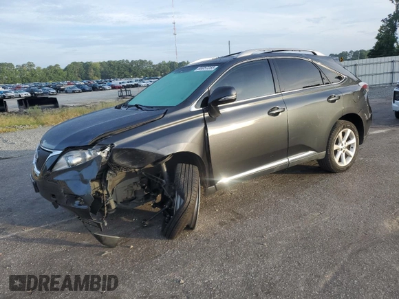 2011 Lexus RX 350 with VIN 2T2ZK1BA4BC045542, listed as a Copart auction lot 65057255 with 255,115 mi miles and Salvage title. Bid and sale history available at DreamBid. Image 1.
