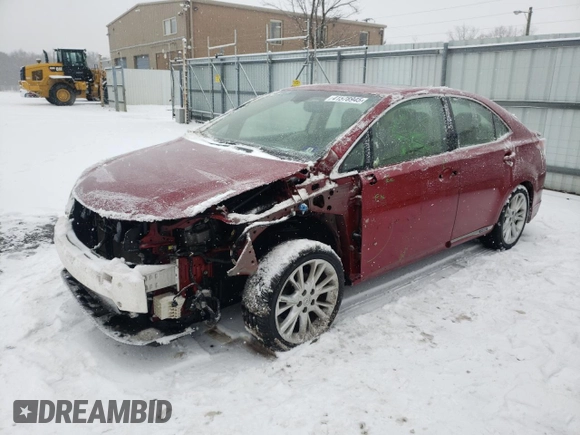 2010 Lexus HS 250h with VIN JTHBB1BA0A2034488, listed as a Copart auction lot 41578945 with 213,895 mi miles and Salvage Title. Bid and sale history available at DreamBid. Image 1.