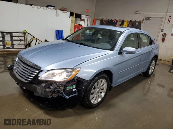 2012 Chrysler 200 Touring with VIN 1C3CCBBB3CN203426, listed as a Copart auction lot 48928215 with 75,684 mi miles and Salvage Title. Bid and sale history available at carsss.com. Image 1.