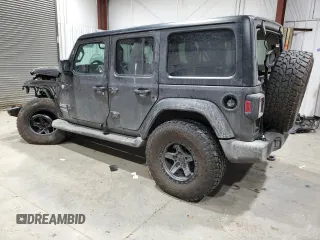 2018 Jeep Wrangler Unlimited Sport S z VIN 1C4HJXDG6JW133411, wystawiony jako Copart lot #82704734 z przebiegiem 46 141 mil mil oraz Szkoda całkowita • Salvage title. Historia ofert i sprzedaży dostępna na DreamBid. Obrazek 2.
