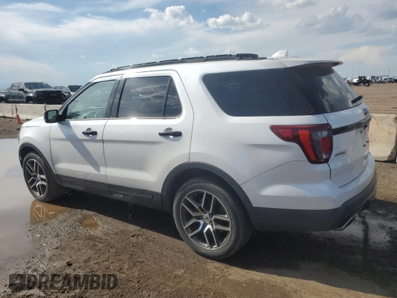 2016 Ford Explorer Sport with VIN 1FM5K8GT1GGA76337, listed as a Copart auction lot 56065885 with 155,258 mi miles and Salvage title. Bid and sale history available at DreamBid. Image 2.