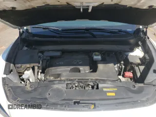 2017 Infiniti QX60 with VIN 5N1DL0MN6HC553949, listed as a Copart auction lot 52230465 with 107,277 mi miles and Salvage Title. Bid and sale history available at carsss.com. Image 12.