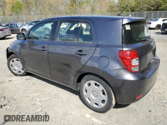 2013 Scion xD with VIN JTKKUPB40D1029237, listed as a Copart auction lot 51348465 with 167,489 mi miles and Salvage Title. Bid and sale history available at carsss.com. Image 2.