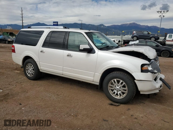 2012 Ford Expedition EL Limited with VIN 1FMJK2A58CEF09986, listed as a Copart auction lot 68918234 with 176,793 mi miles and Salvage Title. Bid and sale history available at carsss.com. Image 4.