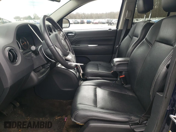 2015 Jeep Compass High Altitude Edition with VIN 1C4NJCEA2FD335185, listed as a Copart auction lot 46255603 with 57,054 mi miles. Bid and sale history available at carsss.com. Image 7.
