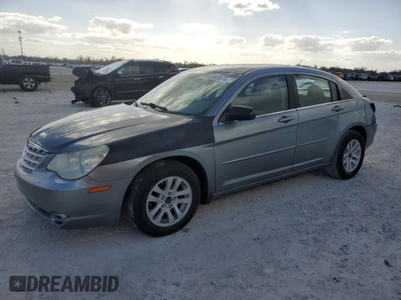 2008 Chrysler Sebring LX with VIN 1C3LC46J58N244726, listed as a Copart auction lot 83805674 with 143,953 mi miles and Non Repairable. Bid and sale history available at carsss.com. Image 1.