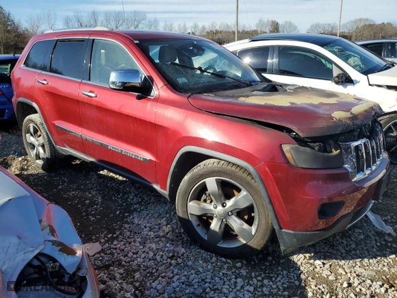 2012 Jeep Grand Cherokee Limited with VIN 1C4RJFBT5CC124735, listed as a Copart auction lot 46738405 with 0 mi miles and Clean Title. Bid and sale history available at carsss.com. Image 4.
