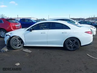 2020 Mercedes-Benz CLA with VIN W1K5J4HB3LN123319, listed as a IAAI auction lot 41689479 with 43,271 mi miles. Bid and sale history available at carsss.com. Image 14.