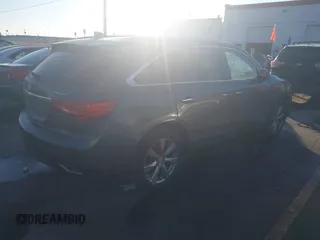 2016 Acura MDX w/Advance with VIN 5FRYD4H91GB016008, listed as a IAAI auction lot 41422436 with 1 mi miles. Bid and sale history available at carsss.com. Image 4.