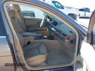2003 BMW 7 Series 745Li with VIN WBAGN63493DR14954, listed as a IAAI auction lot 42219740 with 98,342 mi miles and . Bid and sale history available at carsss.com. Image 5.