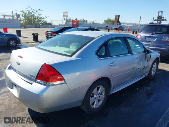 2011 Chevrolet Impala LT Fleet с VIN 2G1WG5EK4B1220805, выставлен на аукционе IAAI как лот 41345390 с пробегом 117 758 миль миль и . История ставок и продаж доступна на DreamBid. Изображение 4.