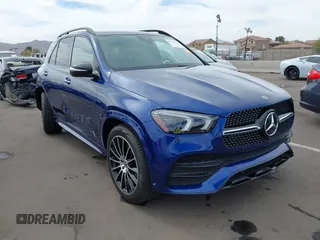 2020 Mercedes-Benz GLE 450 with VIN 4JGFB5KB2LA284340, listed as a IAAI auction lot 41728218 with 74,303 mi miles and . Bid and sale history available at DreamBid. Image 1.