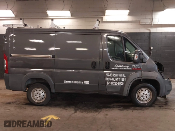 2017 Ram ProMaster Cargo with VIN 3C6TRVNG6HE511003, listed as a IAAI auction lot 41732948 with 97,846 mi miles. Bid and sale history available at carsss.com. Image 14.