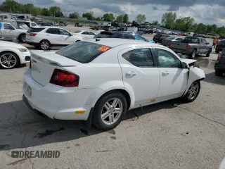 2012 Dodge Avenger SXT with VIN 1C3CDZCB5CN161720, listed as a Copart auction lot 54502795 with 47,307 mi miles and Clean Title. Bid and sale history available at carsss.com. Image 3.