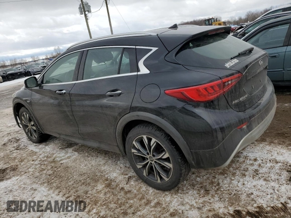 2018 Infiniti QX30 Luxury with VIN SJKCH5CR2JA058150, listed as a Copart auction lot 42231625 with 185,099 mi miles and Clean title. Bid and sale history available at DreamBid. Image 2.