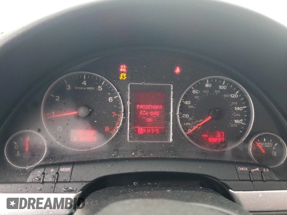 2007 Audi A4 2.0T with VIN WAUAF78E47A093098, listed as a Copart auction lot 86976454 with 98,237 mi miles and Clean Title. Bid and sale history available at carsss.com. Image 9.