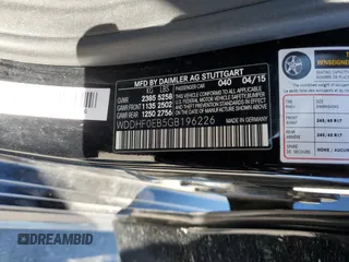 2016 Mercedes-Benz E-Class E 250 BlueTEC Luxury with VIN WDDHF0EB5GB196226, listed as a Copart auction lot 41268224 with 103,320 mi miles. Bid and sale history available at carsss.com. Image 15.