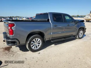 2020 Chevrolet Silverado 1500 Custom with VIN 3GCPWBEF6LG213718, listed as a Copart auction lot 81817404 with 85,969 mi miles and Non Repairable. Bid and sale history available at carsss.com. Image 3.