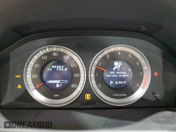 2013 Volvo XC70 3.2L with VIN YV4940BZ7D1151101, listed as a Copart auction lot 47460655 with 80,304 mi miles and Salvage Title. Bid and sale history available at DreamBid. Image 9.