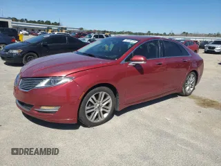 2015 Lincoln MKZ with VIN 3LN6L2GK1FR622826, listed as a Copart auction lot 50158725 with Not Provided miles and Salvage Title. Bid and sale history available at DreamBid. Image 1.